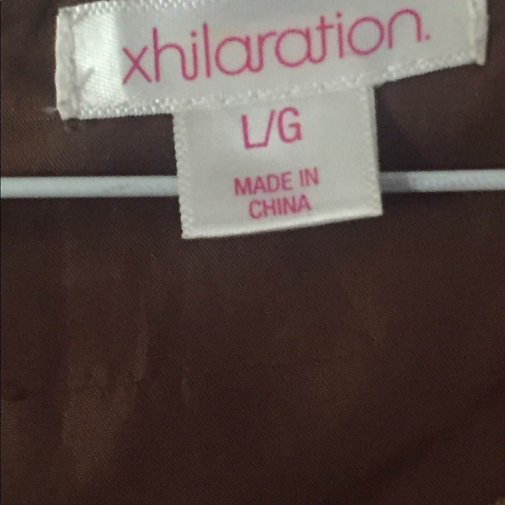 Xhileration suede dress (L)